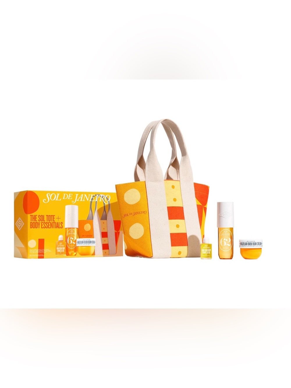 Limited Edition Sol de Janeiro Tote + Body Essentials Set